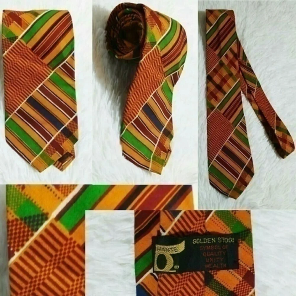 Kente Cloth Neck Tie